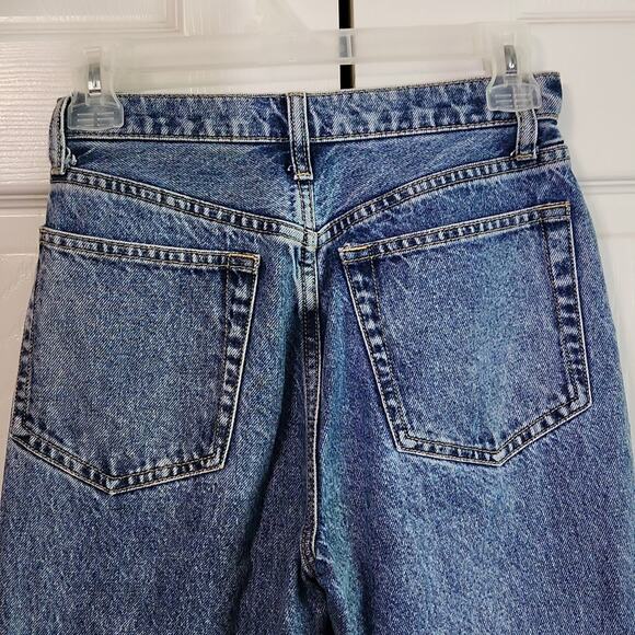 WEWOREWHAT Women's Danielle High-Rise Vintage Straight Distressed Jeans Size 25 - Picture 3 of 11